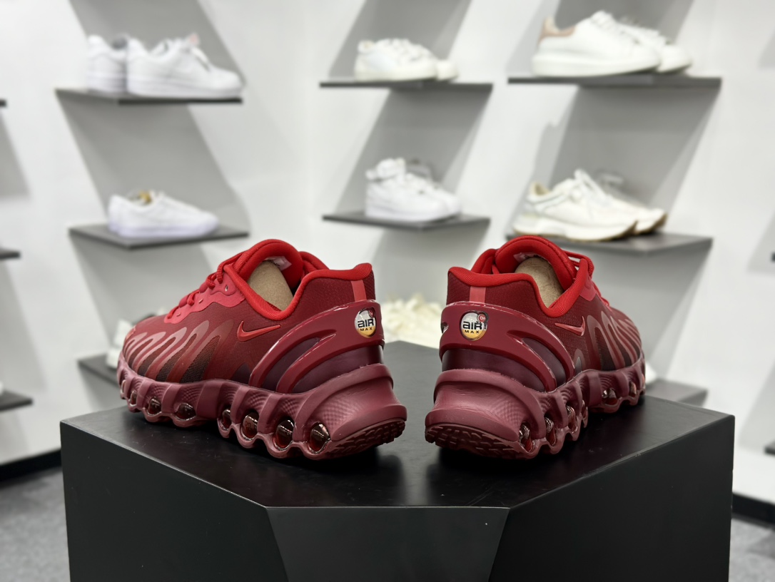耐克Nike Air Max DN8”Light British Tan”DN8系列低帮豆荚型气囊百搭休闲运动慢跑鞋“新年红” HF5509-600