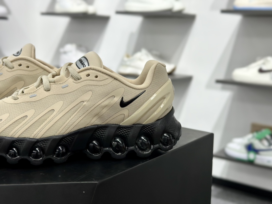 耐克Nike Air Max DN8”Light British Tan”DN8系列低帮豆荚型气囊百搭休闲运动慢跑鞋“浅茶黑” HF5509-101