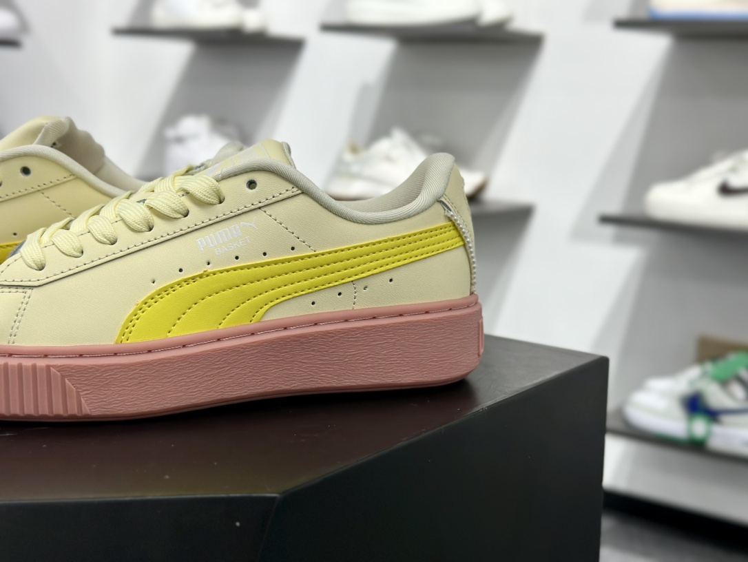 PUMA Suede XL 百搭单品厚鞋舌轻便防滑低帮板鞋  398910-02