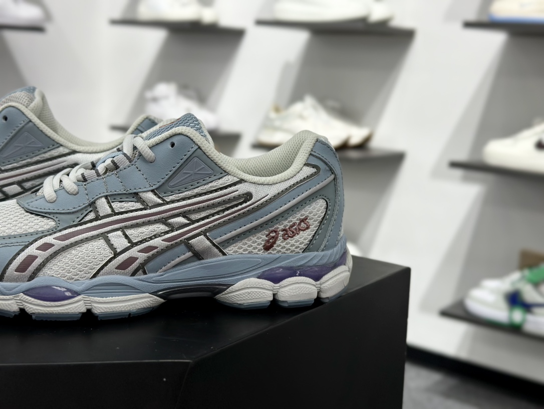 Asics Gel-NYC 2055 版本 亚瑟士运动休闲透气专业跑鞋  1203A542-020