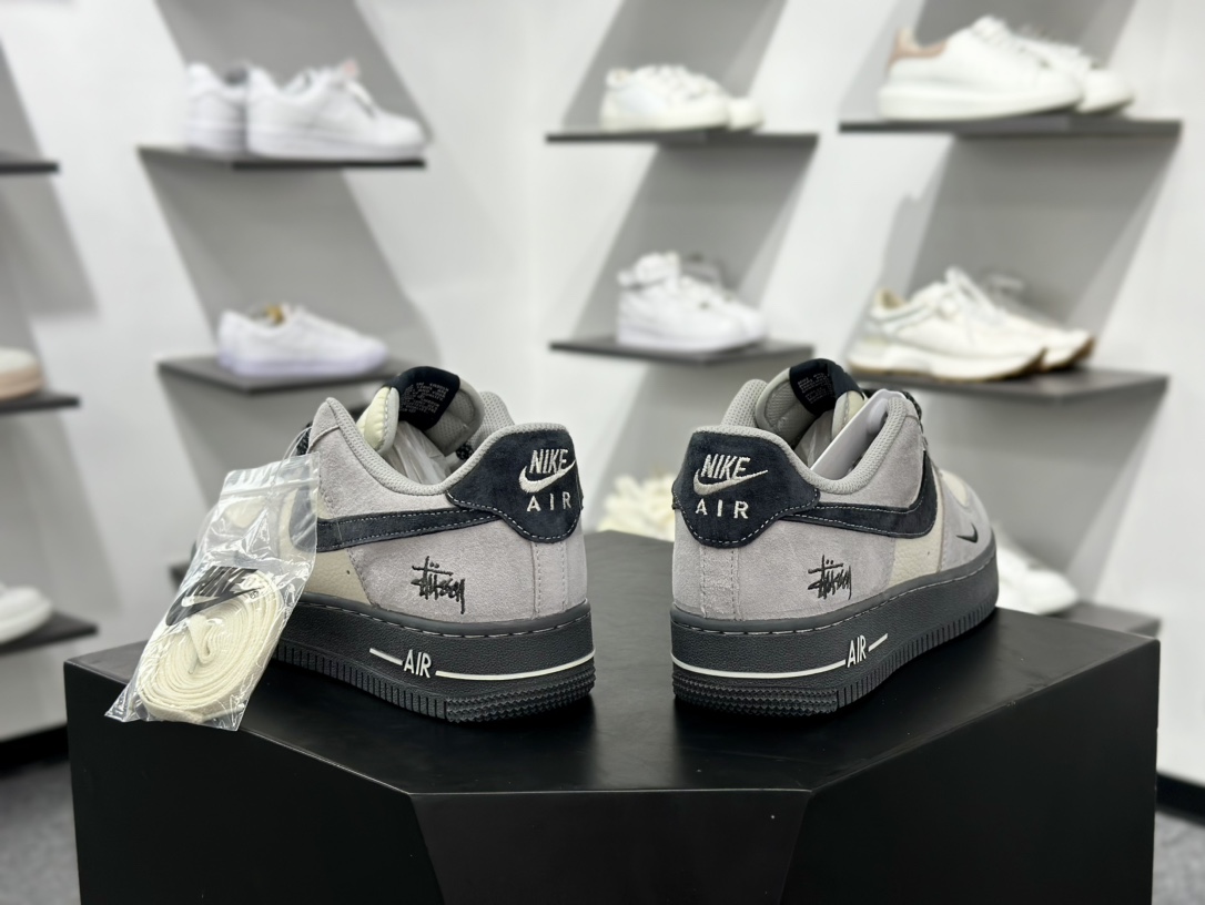 Nike Air Force 1 Low 07 x Stussy 白灰黑小钩满天星  XZ6188-196