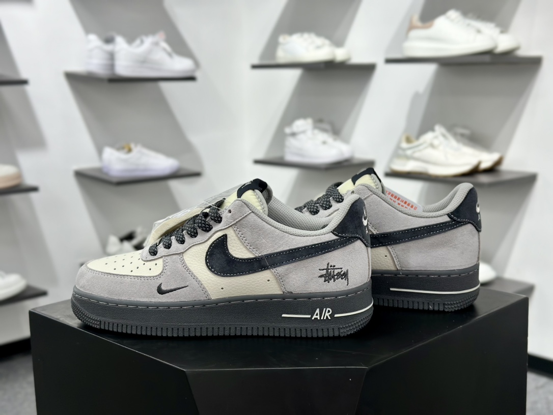 Nike Air Force 1 Low 07 x Stussy 白灰黑小钩满天星  XZ6188-196