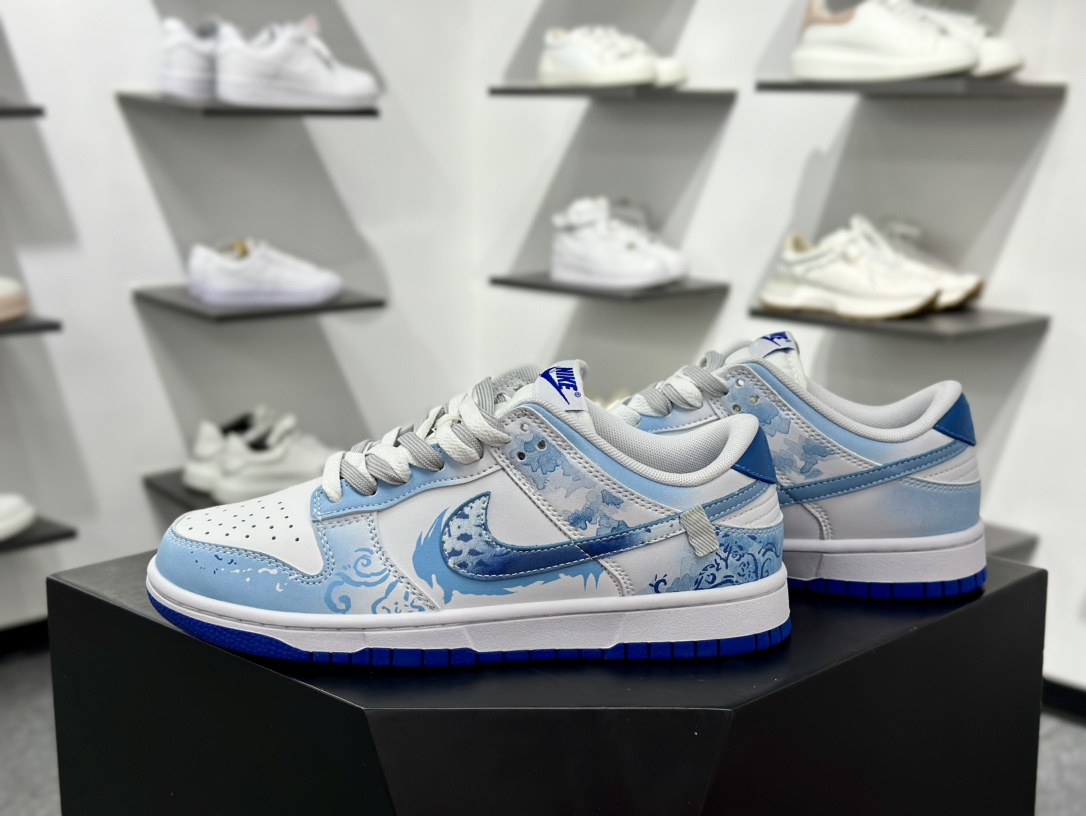 Nike SB Dunk Low 龙之子 龙年限定 青花瓷蓝白 新中式 蓝白  DV0831-104