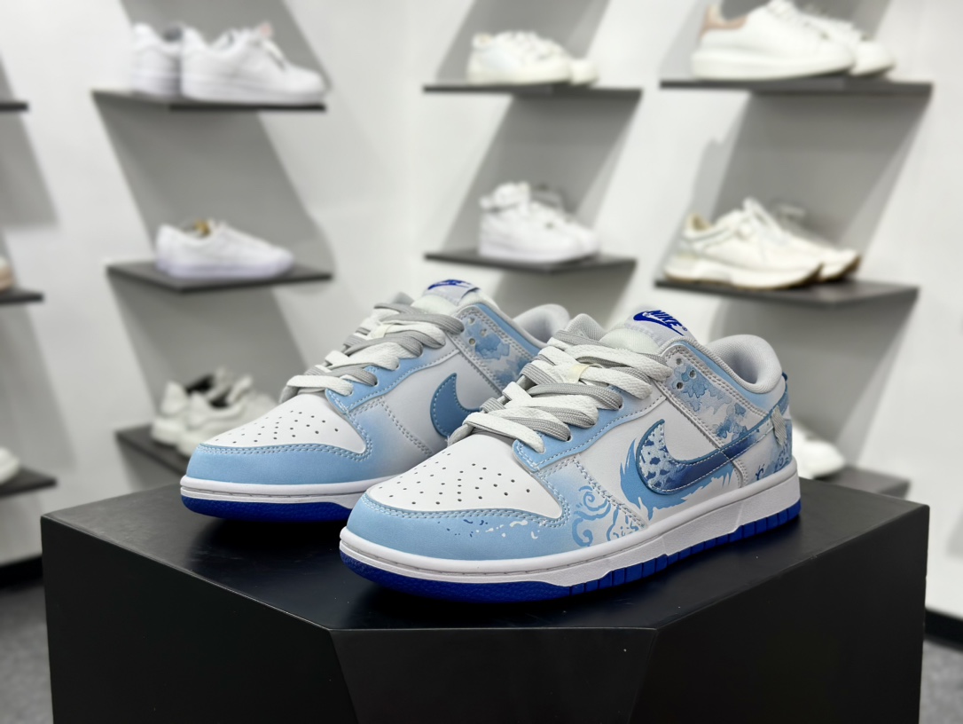 Nike SB Dunk Low 龙之子 龙年限定 青花瓷蓝白 新中式 蓝白  DV0831-104
