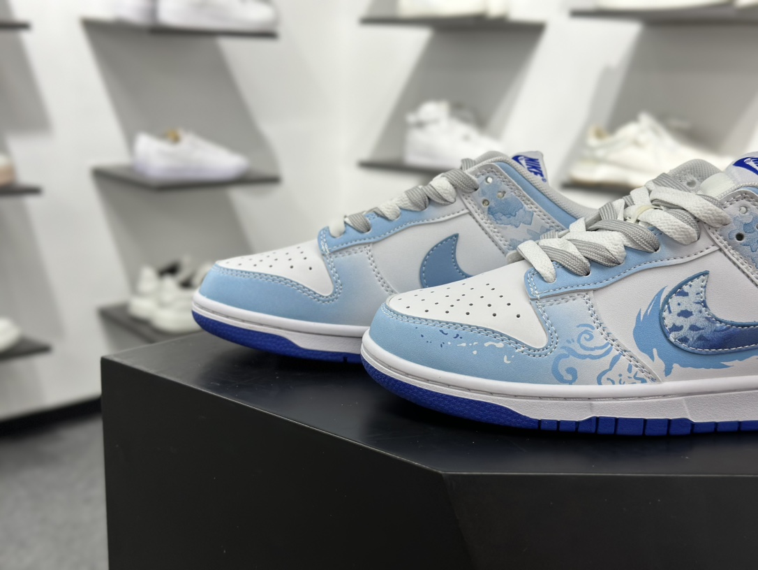 Nike SB Dunk Low 龙之子 龙年限定 青花瓷蓝白 新中式 蓝白  DV0831-104
