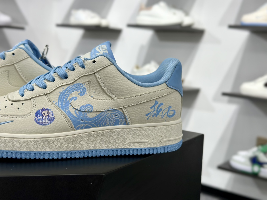 260 Nike Air Force 1 Low 07 哪吒闹海 敖丙涂鸦 米蓝小钩  KK1988-060