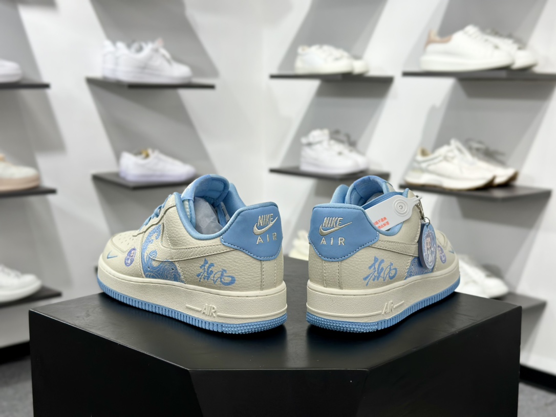 260 Nike Air Force 1 Low 07 哪吒闹海 敖丙涂鸦 米蓝小钩  KK1988-060