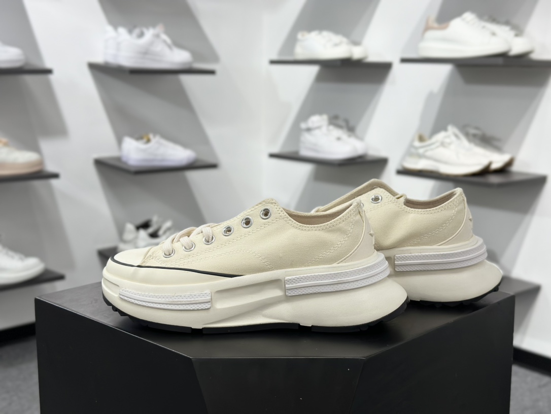 Converse Run Star Legacy 低帮 匡威厚底夹心增高低帮帆布鞋
