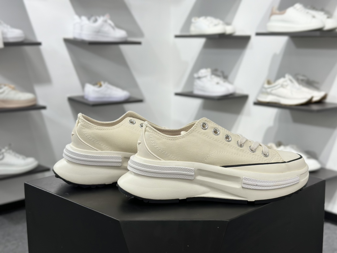 Converse Run Star Legacy 低帮 匡威厚底夹心增高低帮帆布鞋