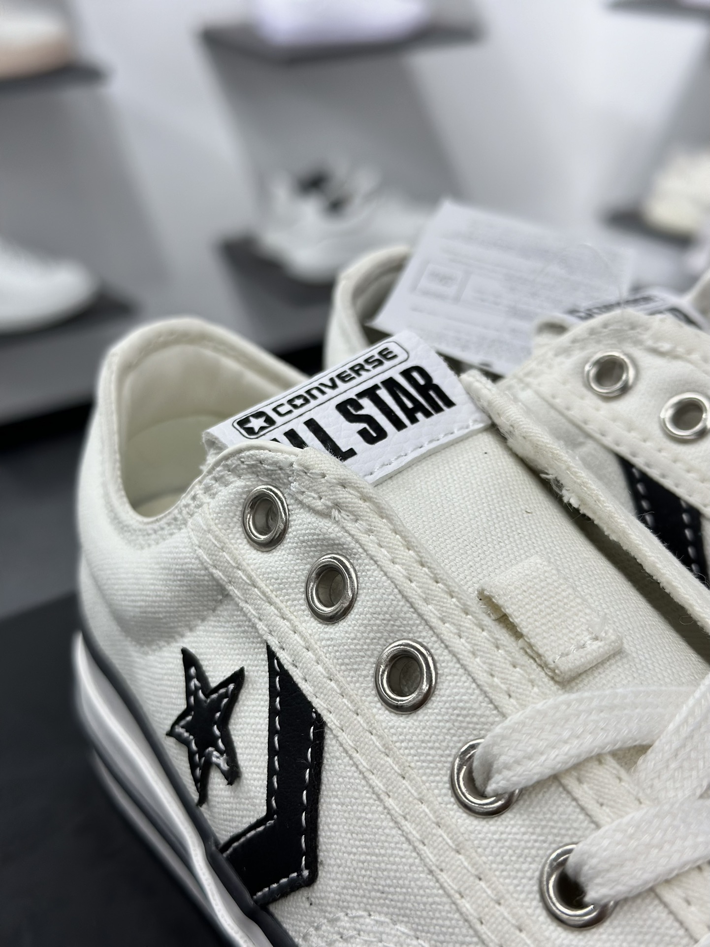 【CON】#Converse One Star Academy Pro经典黑白一星系列复古休闲板鞋  A01608C