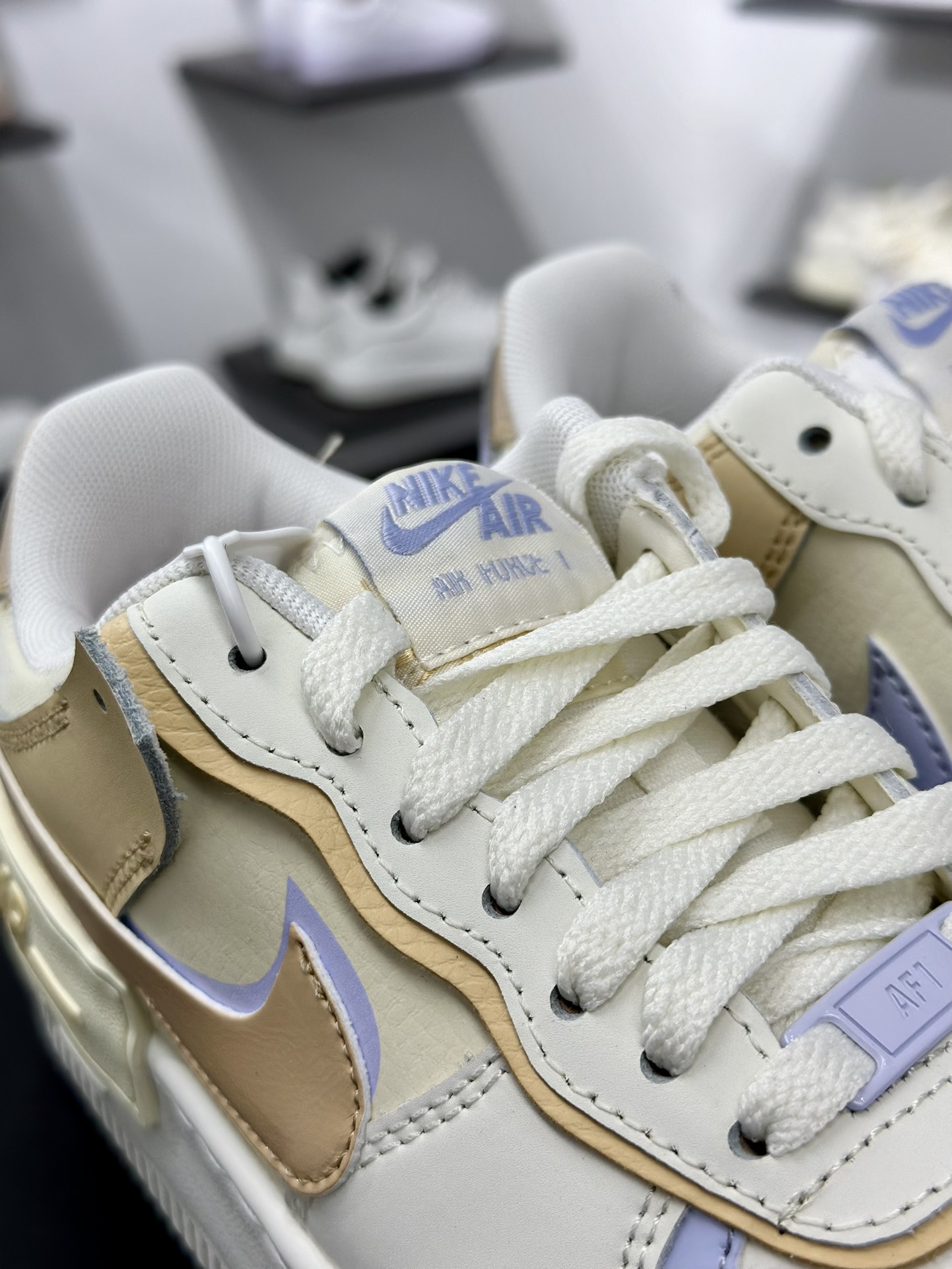 180 NK WMNS Air Force 1 Shadow 全新少女系解构主义设计 空军一号马卡龙板鞋 DZ1847-104