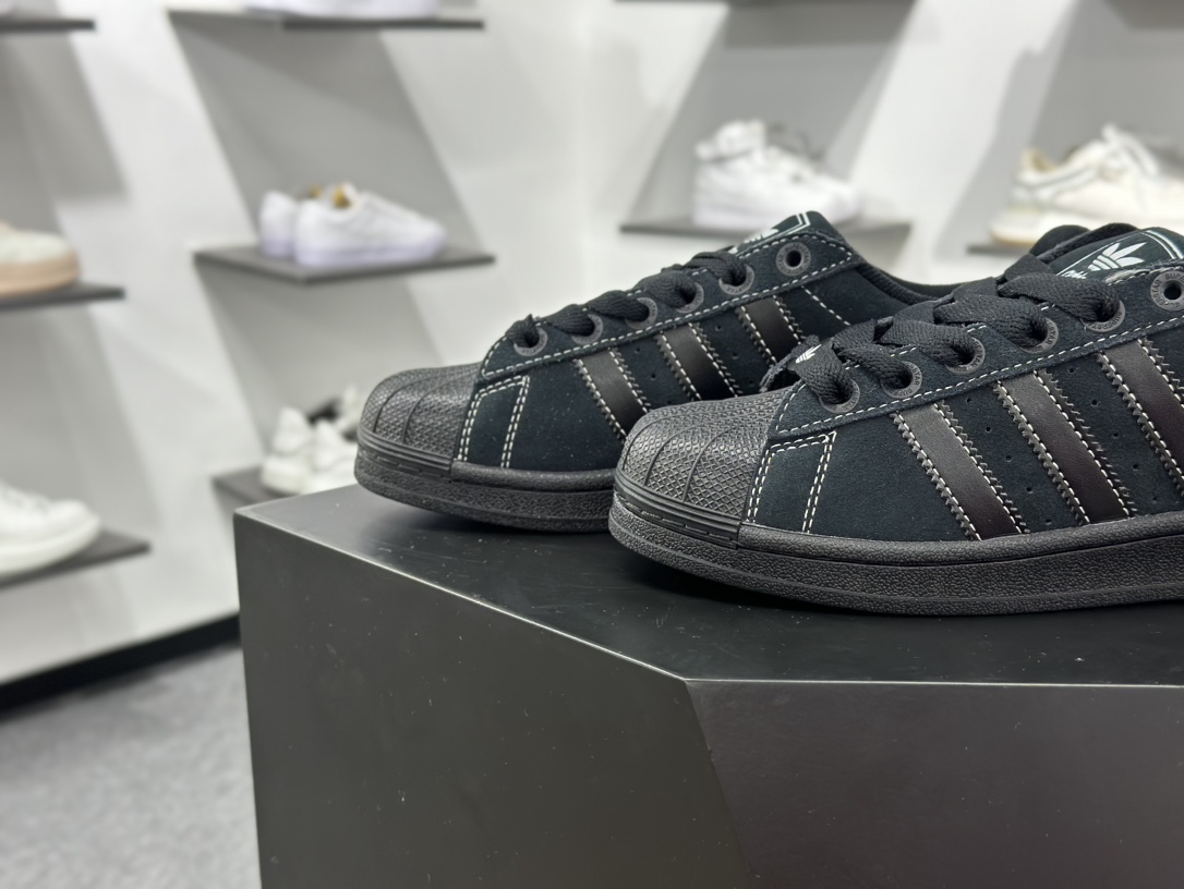 180 AD Originals Superstar 贝壳头 黑  JH5470