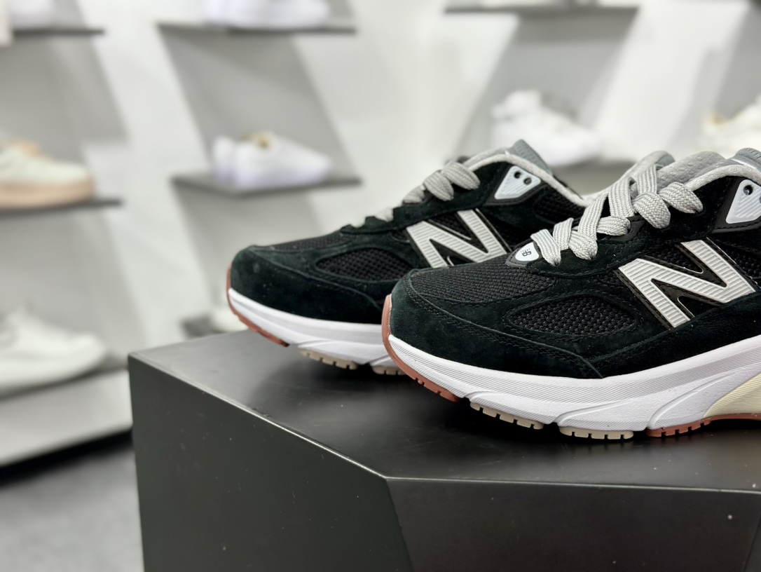 New Balance NB990 V6系列 版本 美产元祖灰色 复古休闲跑步鞋  U990LP6