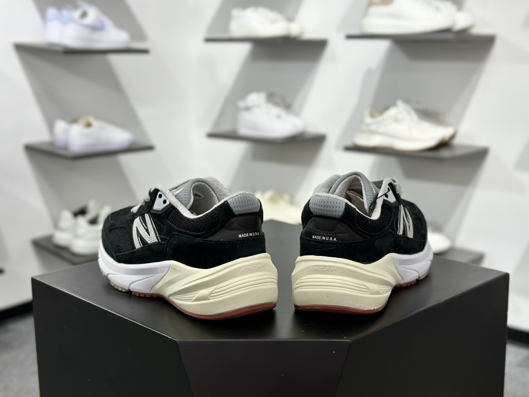 New Balance NB990 V6系列 版本 美产元祖灰色 复古休闲跑步鞋  U990LP6