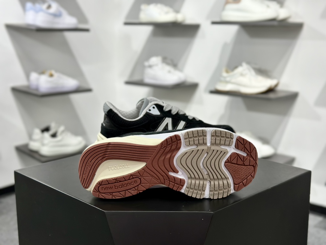 New Balance NB990 V6系列 版本 美产元祖灰色 复古休闲跑步鞋  U990LP6