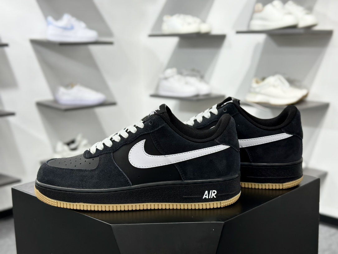Nike Air Force 1 Low 07 SK8 ”Black Gum” 黑白生胶  IB6388-001