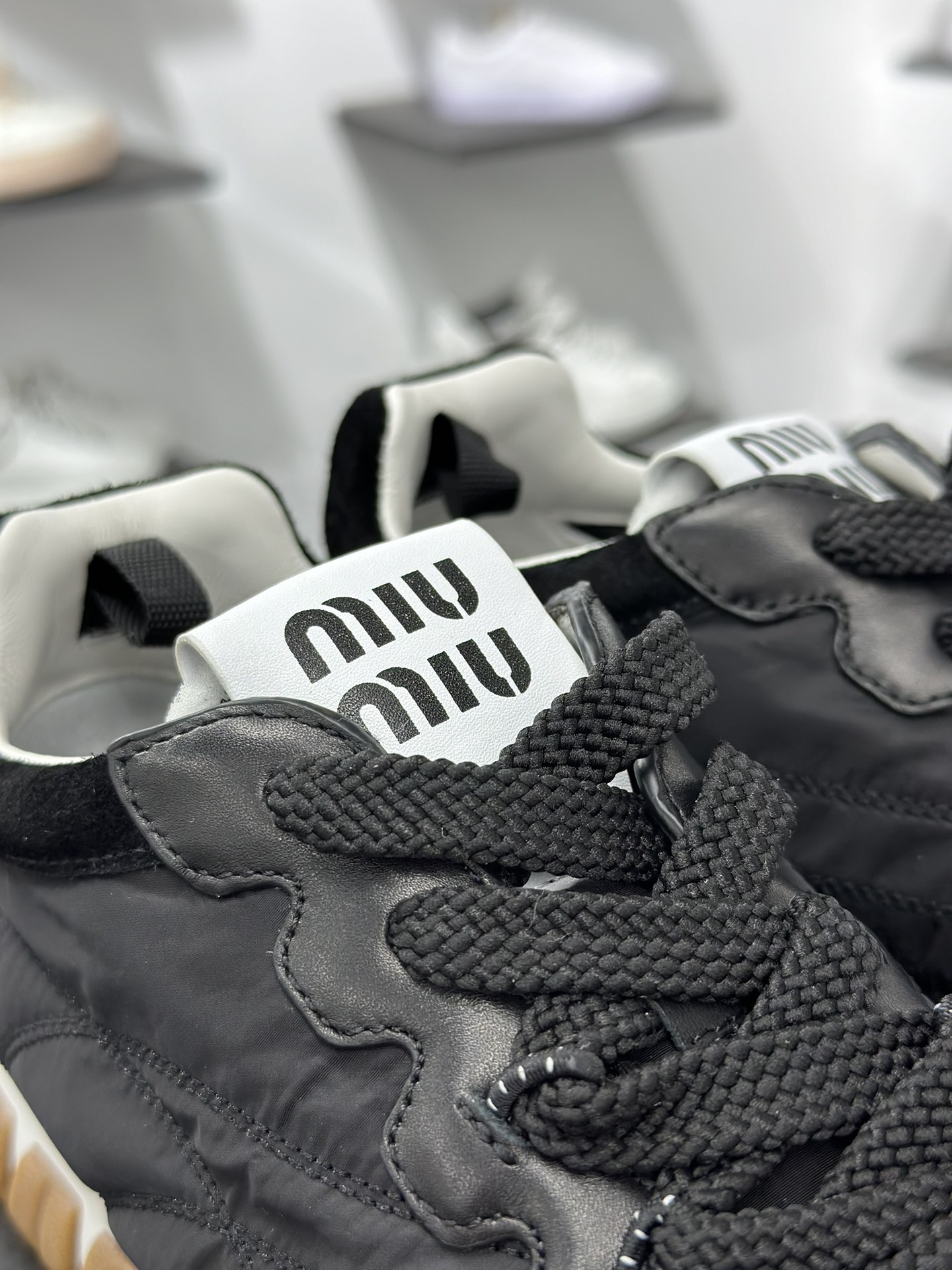 Miumiu 25ss Tyre系列春夏新款 饼干鞋 阿甘鞋休闲运动鞋