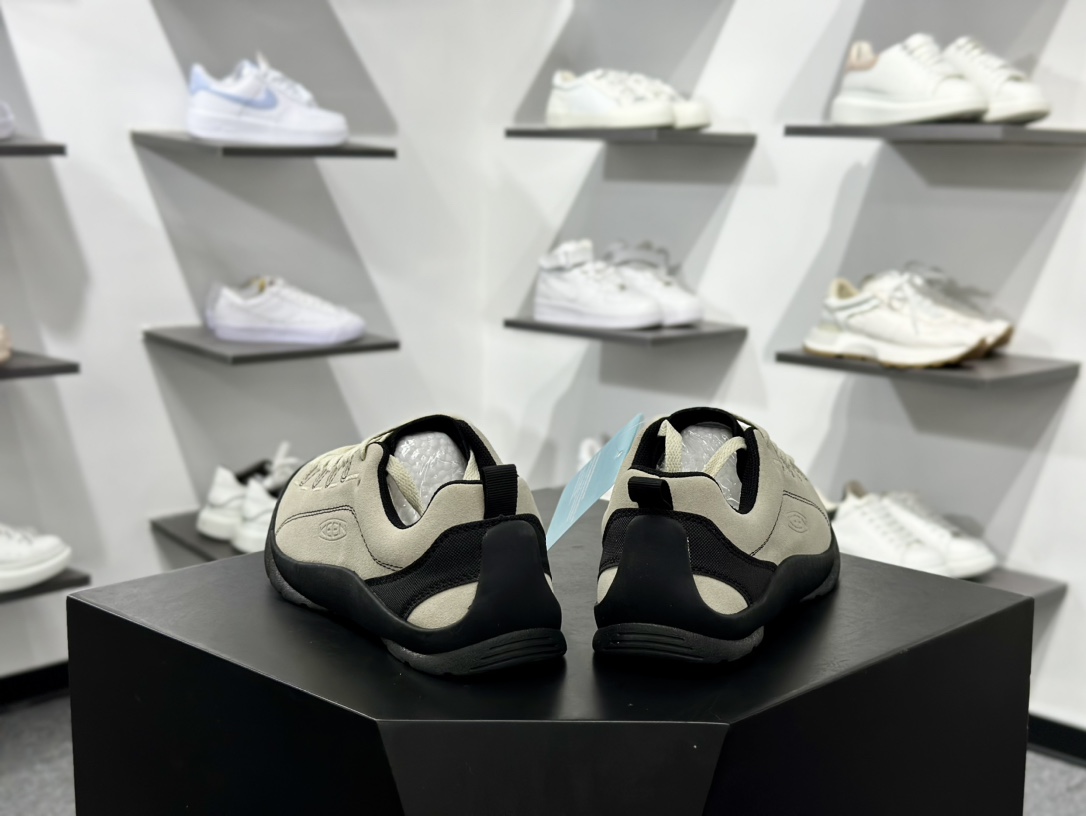 Keen Jasper Suede Sneakers 贾斯珀系列复古低帮运动训练鞋“翻毛卡其米白黑”1028111
