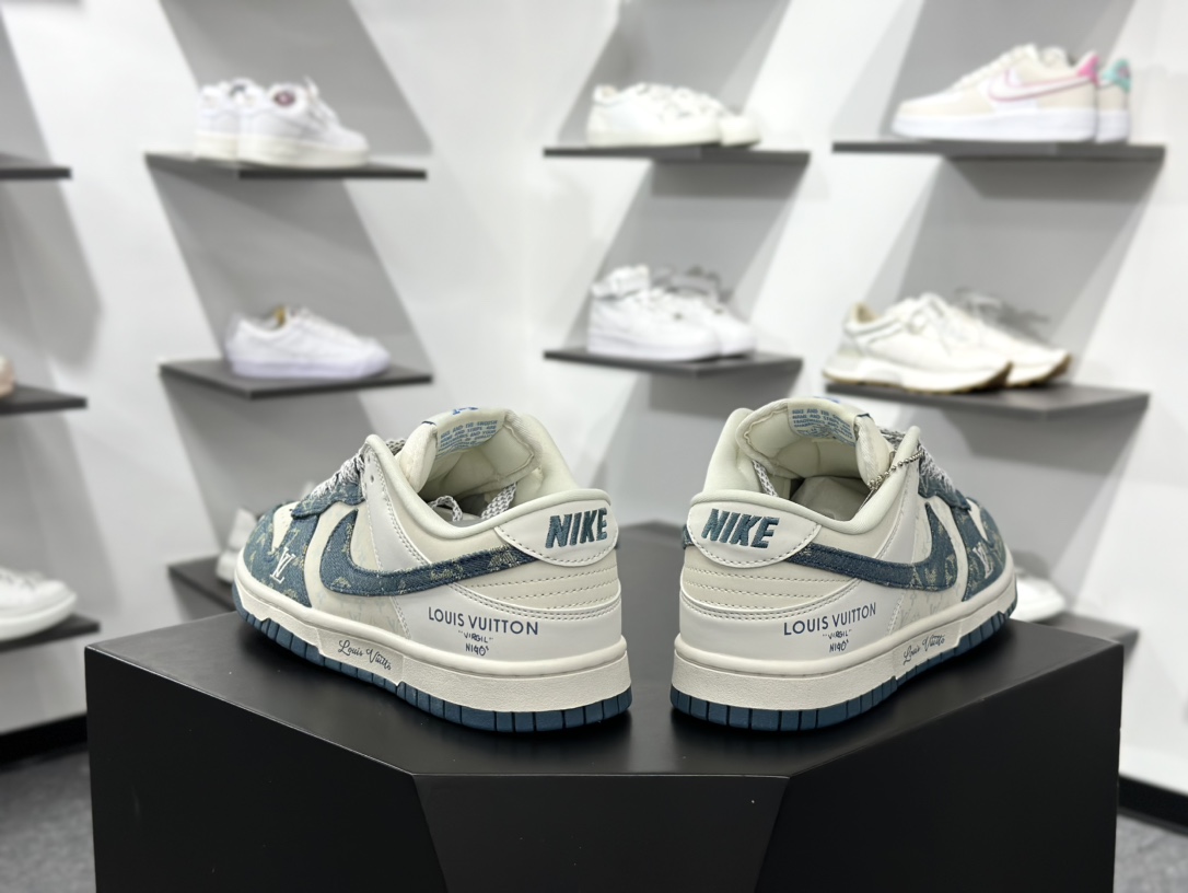 NIKE SB Dunk Low x Louis Vuitton 白蓝满天星 XP3802-336