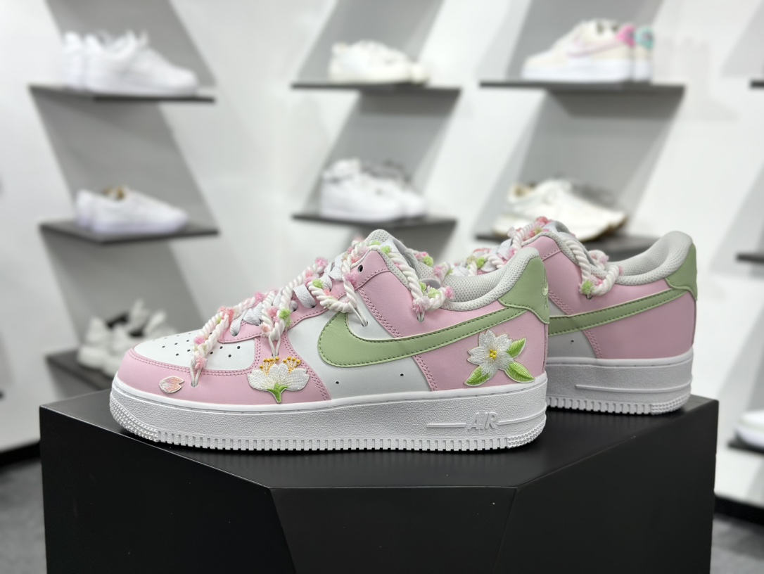260  Nike Air Force 1 Low 解构绑带 春日花卉 VV1999-013