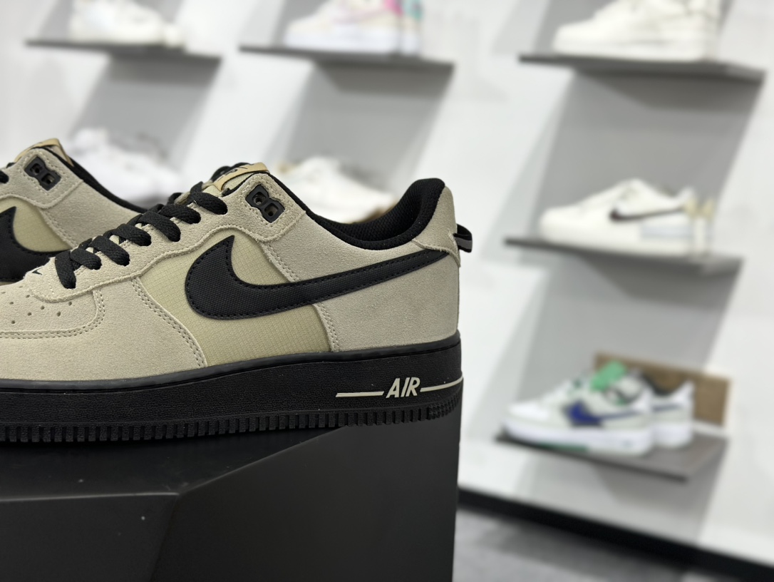 200 Nike Air Force 1 Low 07 棕黑  HV6526-200