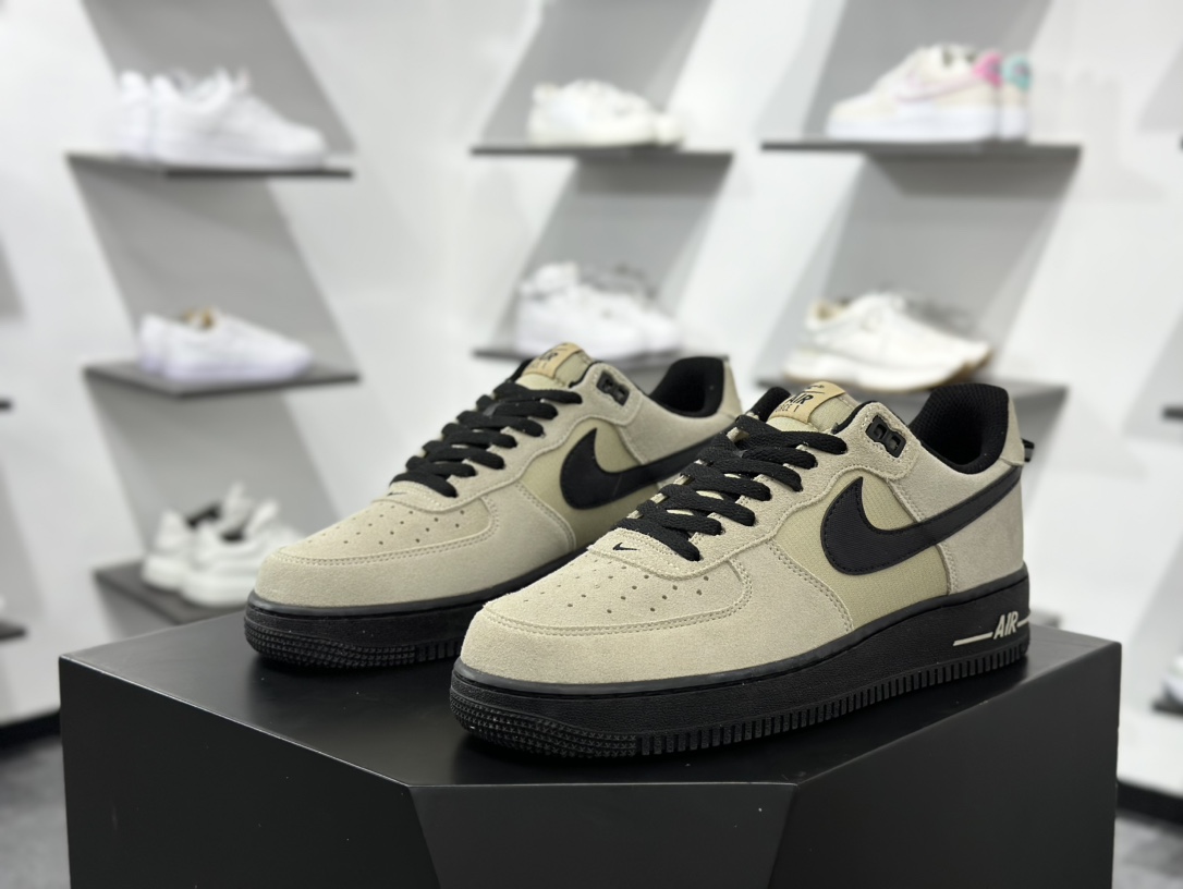 200 Nike Air Force 1 Low 07 棕黑  HV6526-200
