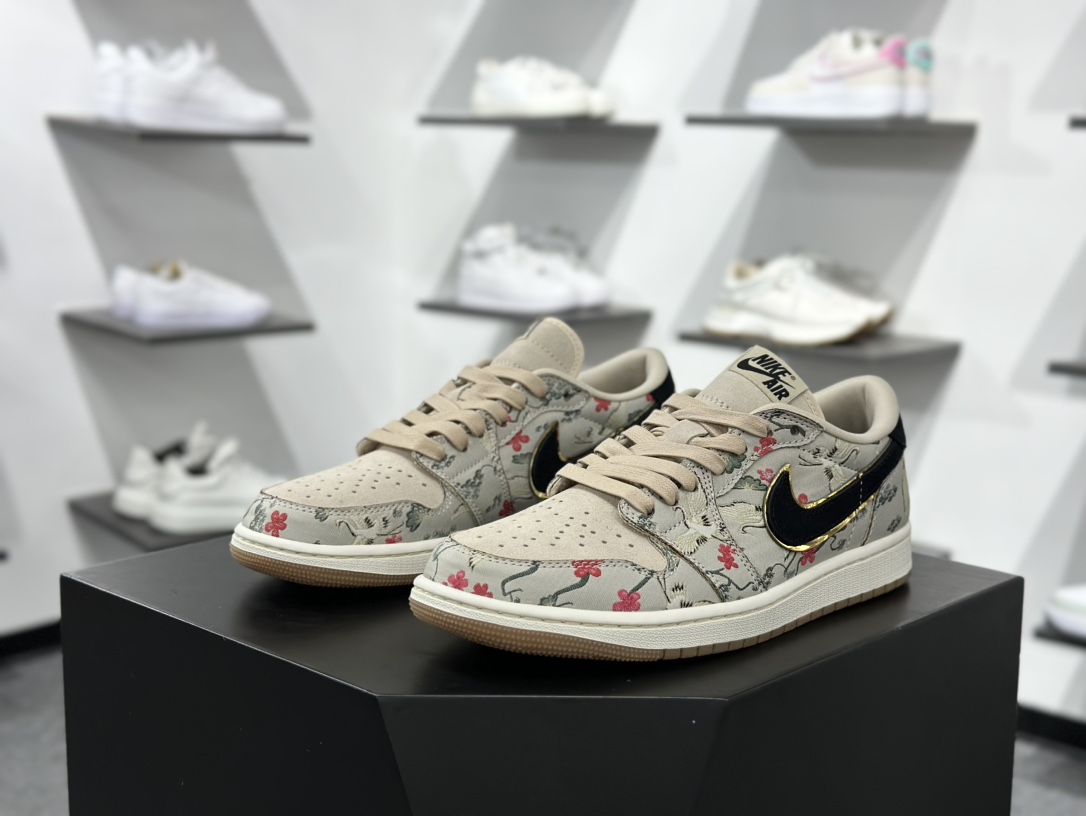 220 Air Jordan AJ1 Low 低帮 八村塁联名 花卉 HV8293-100