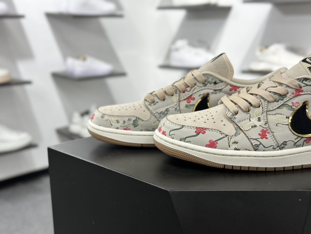 220 Air Jordan AJ1 Low 低帮 八村塁联名 花卉 HV8293-100