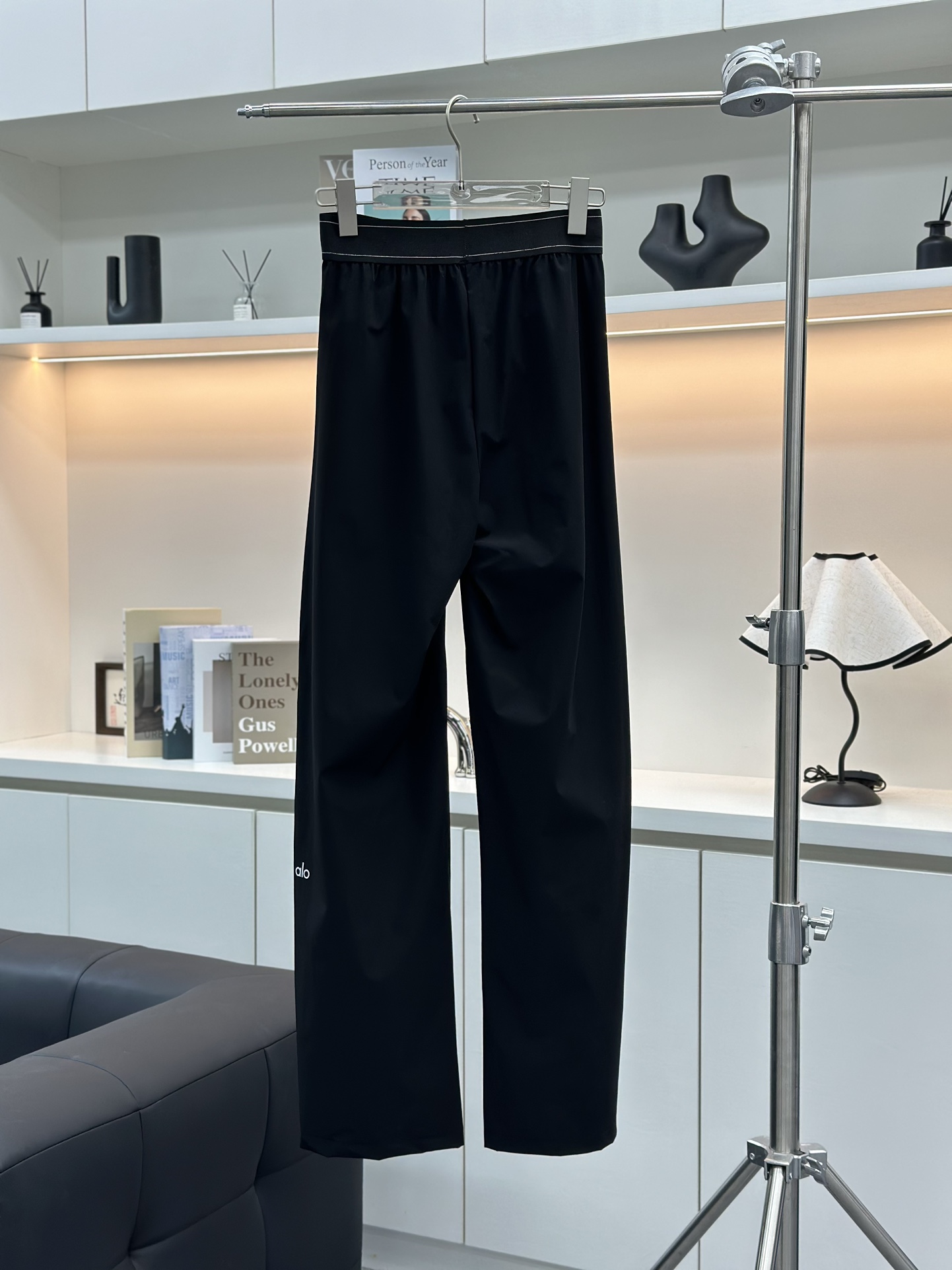 alo yoga丨Suit Up Trouser 梭织直筒松紧速干裤