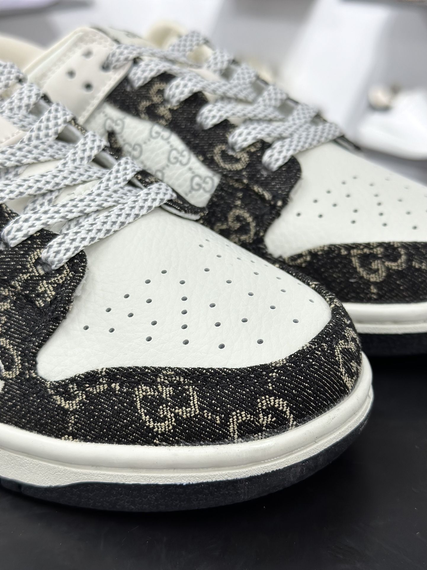 280 Nike SB Dunk Low 古驰联名 黑牛仔 低帮休闲板鞋 CH8311-286