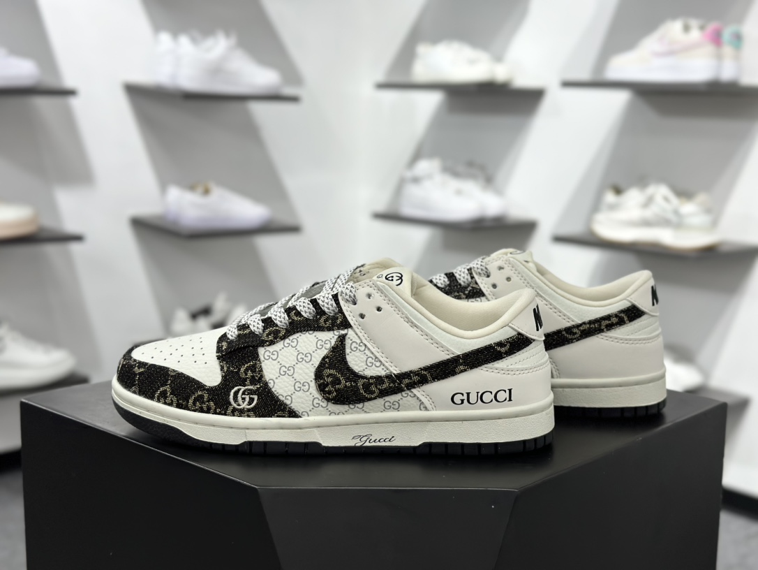 280 Nike SB Dunk Low 古驰联名 黑牛仔 低帮休闲板鞋 CH8311-286