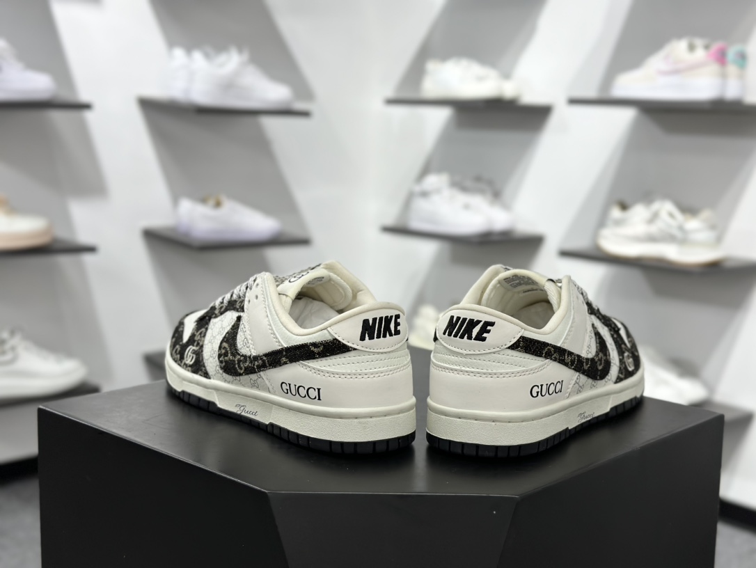 280 Nike SB Dunk Low 古驰联名 黑牛仔 低帮休闲板鞋 CH8311-286