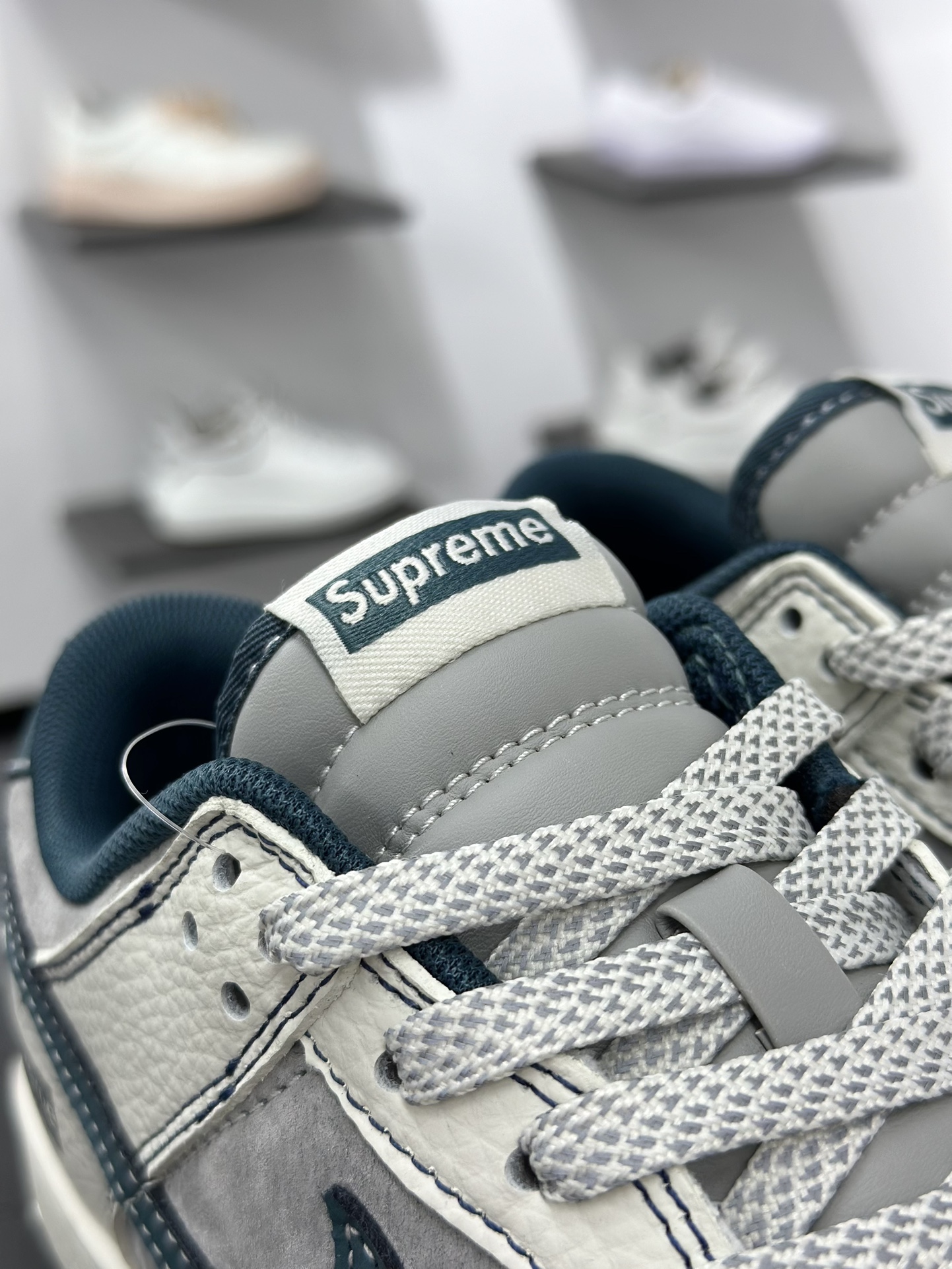 280 Nike SB Dunk Low Supreme联名 解构抽绳鞋带   CY5979-113