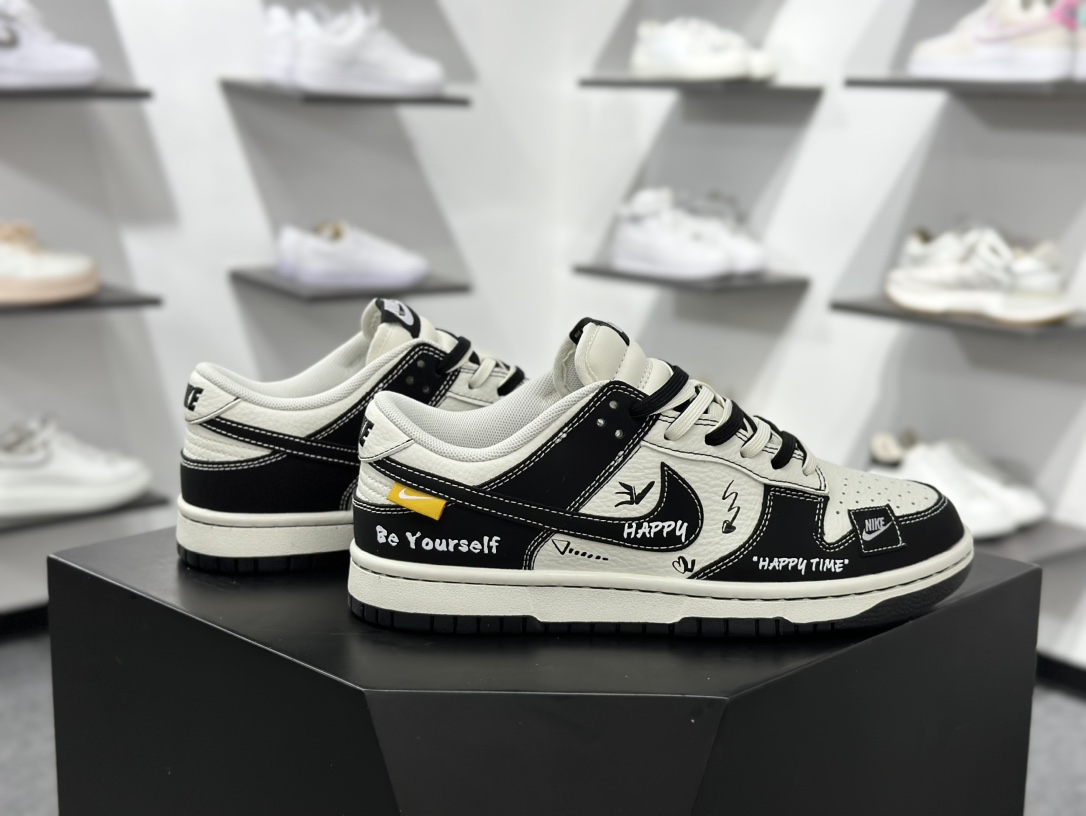 280 Nike SB Dunk Low LV路易威登联名 -——白棕摩卡印花  高端定制 低帮休闲板鞋  CY5979-116