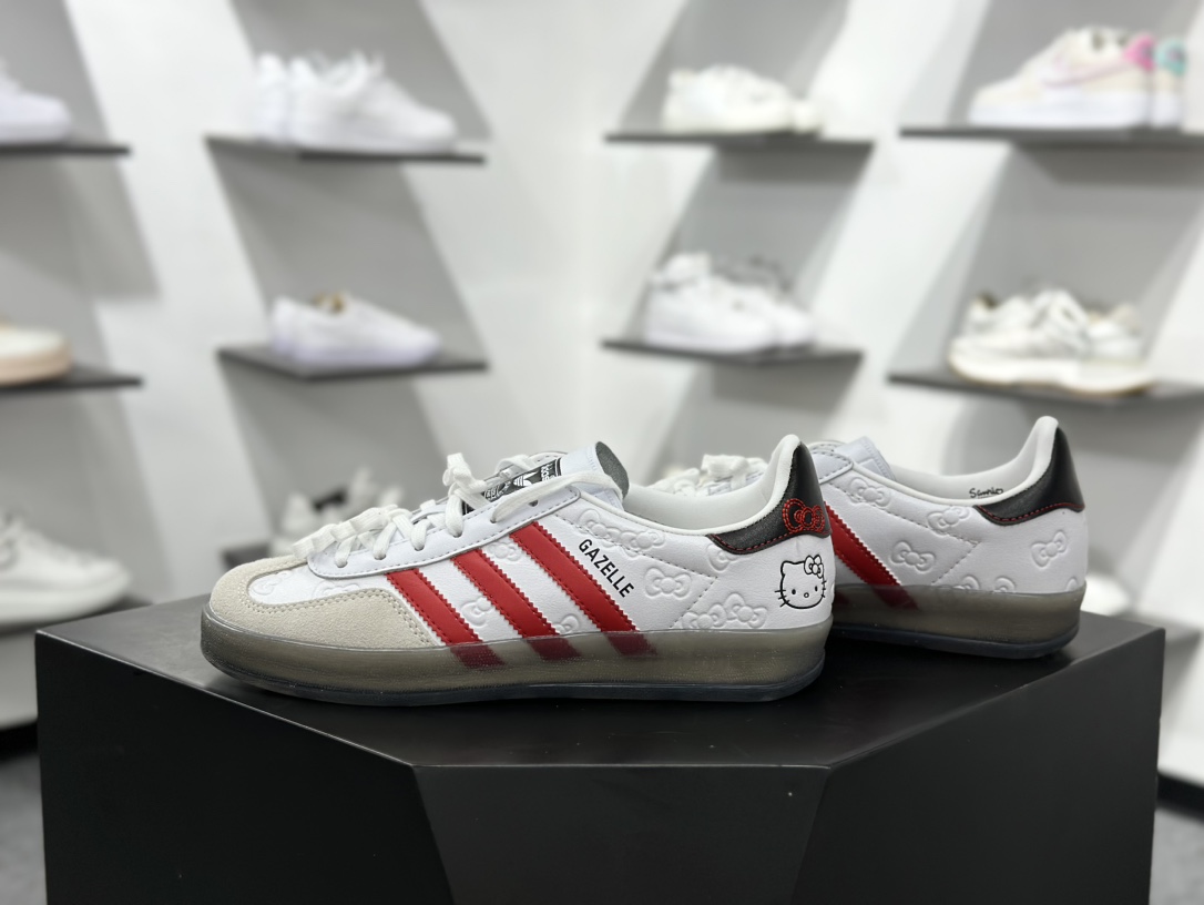 200 AD Gazelle Indoor Trainers 羚羊内训系列低帮复古百搭休闲运动德训风板鞋 II0013