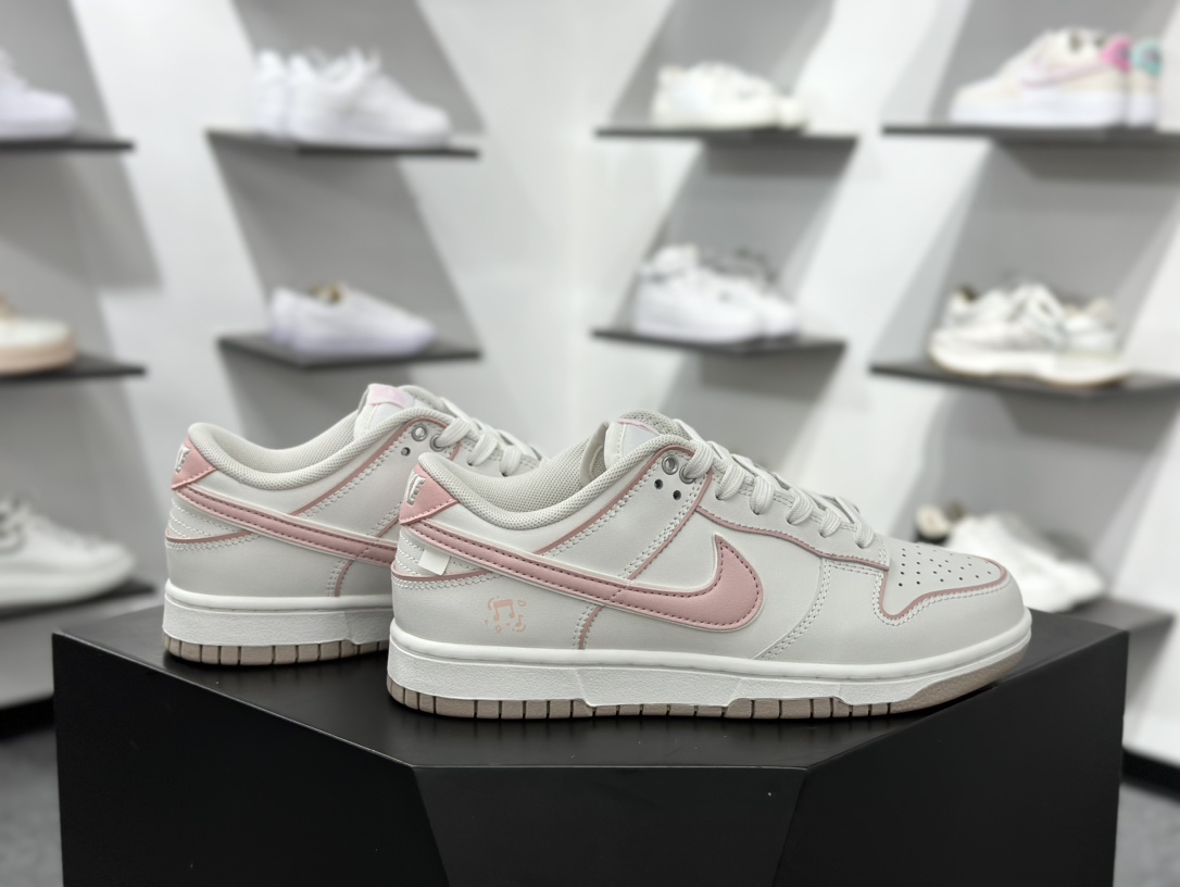 240  Nike SB Dunk Low 白粉乐符 解构抽绳鞋带  WP0212-013
