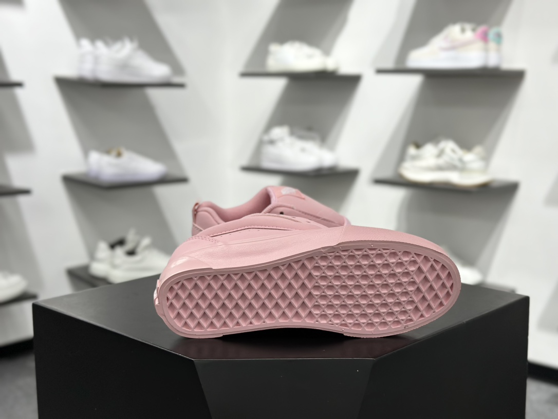 140 Vans Knu Skool 粉色 万斯低帮复古休闲胖胖面包鞋