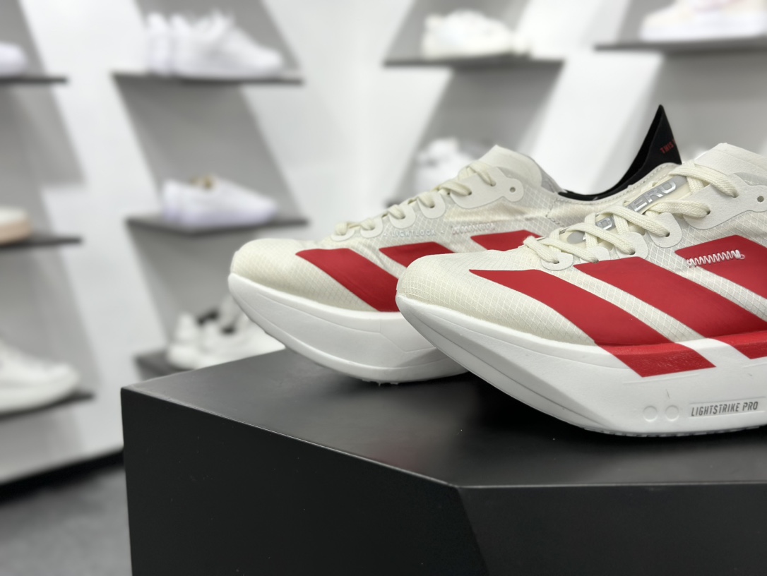 220 AD Adizero Adios Pro 4 马拉松竞速专业跑鞋 JR6363