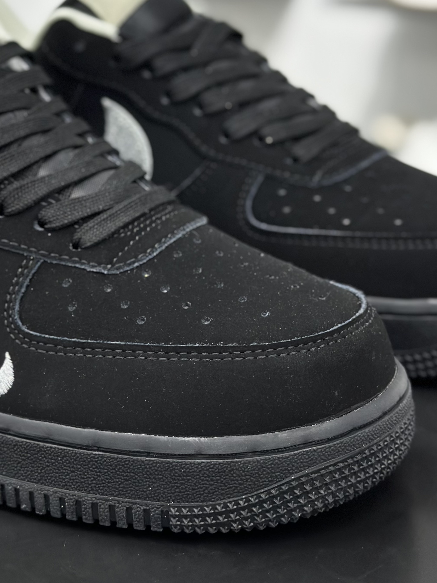 260 Nike Air Force 1 Low 07 x Stussy 黑银小钩 DF0188-043