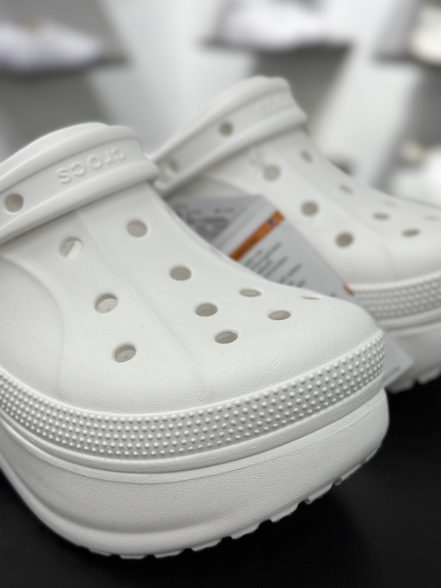130 Crocs 卡骆驰 bella clog EVA 舒适百搭 贝拉 洞洞鞋 女款 白色  210062-100