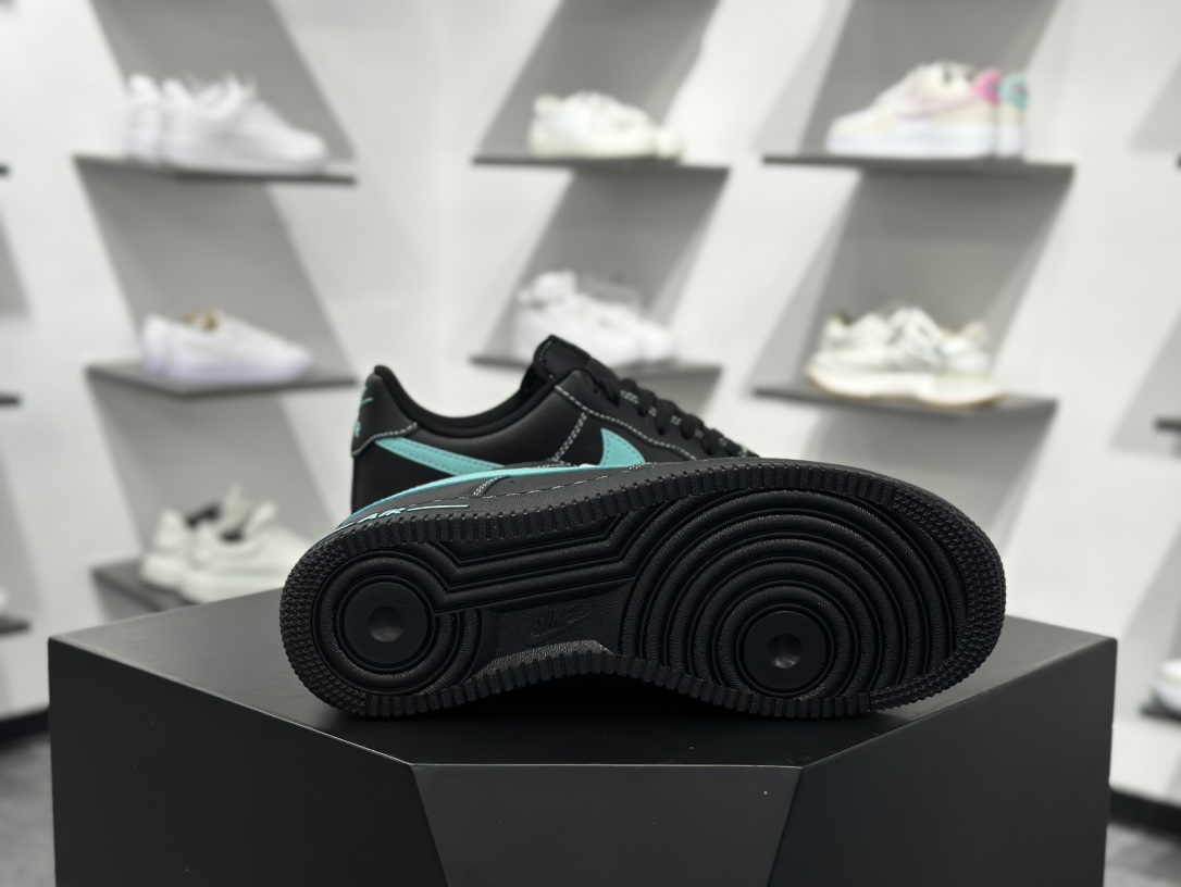 180 Nike Air Force 1 Low 07 ”Black Tiffany” 黑色极光绿 HQ2037-002
