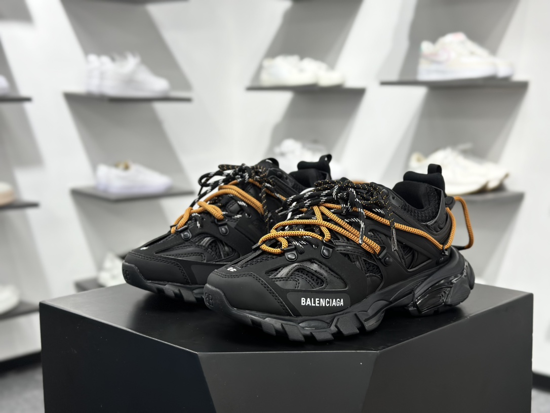 480 Balenciaga 巴黎世家3.0低帮老爹鞋 Balenciaga3.0 Track.2 Open Sneaker 巴黎世家3.0 三代户外概念鞋 800592 WTRHK 1000