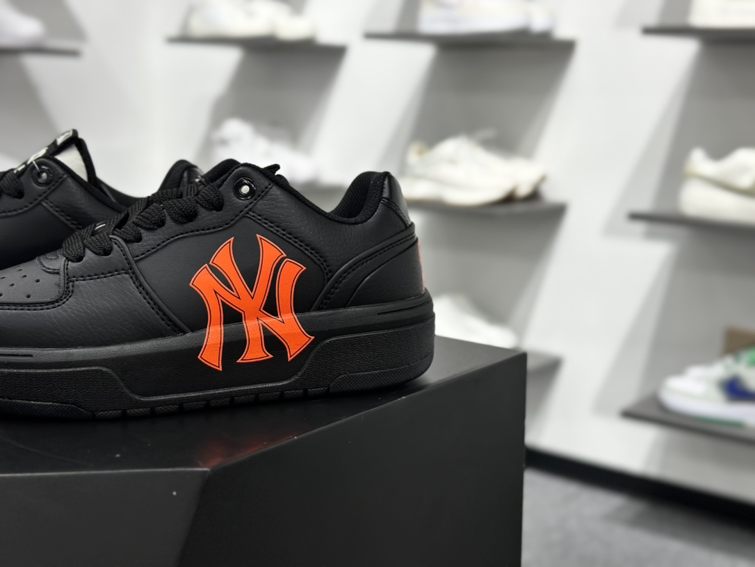 200 NY MLB Chunky Liner 纽约洋基队 秘银武士 定制增高厚底休闲运动鞋  3ASXCA12N-50WHS