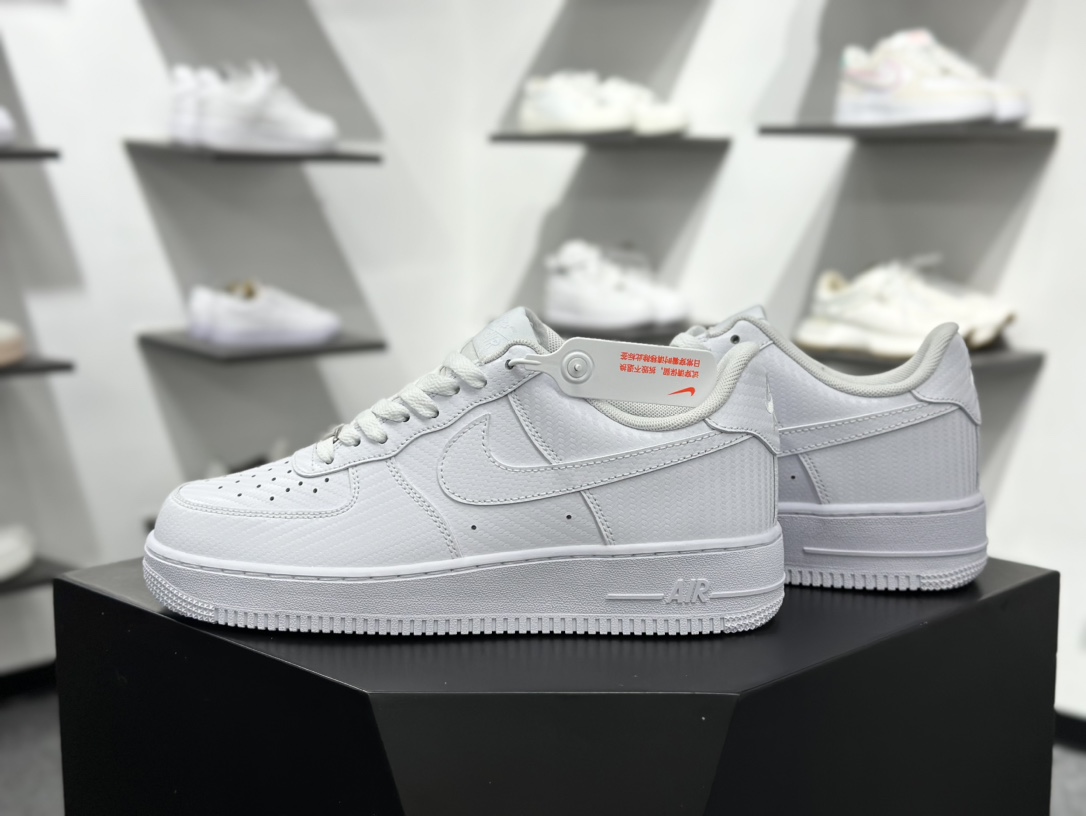 Nike Air Force 1'07 Low 波纹 空军一号低帮休闲板鞋 HF2886-100