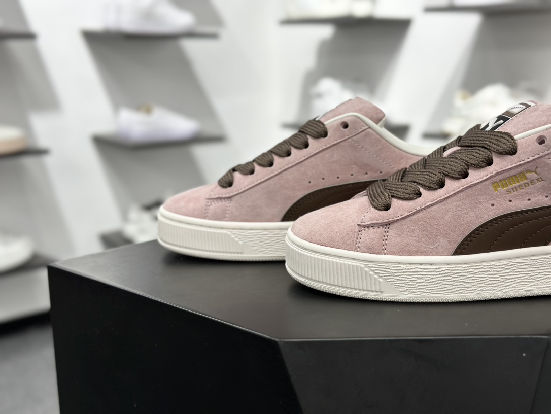 180  PUMA Suede XL 充正版本 轻便防滑低帮板鞋 395205-11