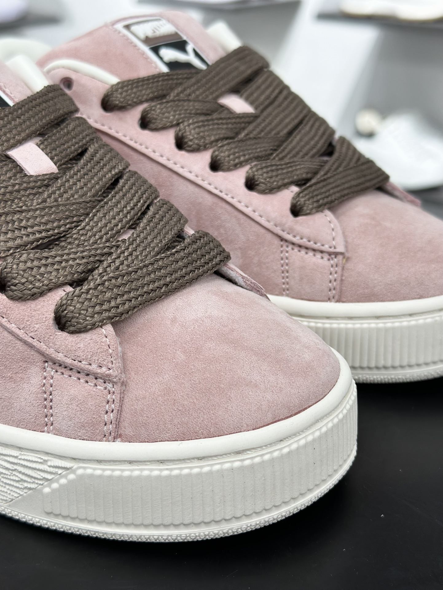 180  PUMA Suede XL 充正版本 轻便防滑低帮板鞋 395205-11