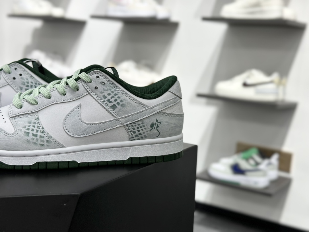 280 Nike Dunk Low 森林之子 国风 白绿   DD1391-101