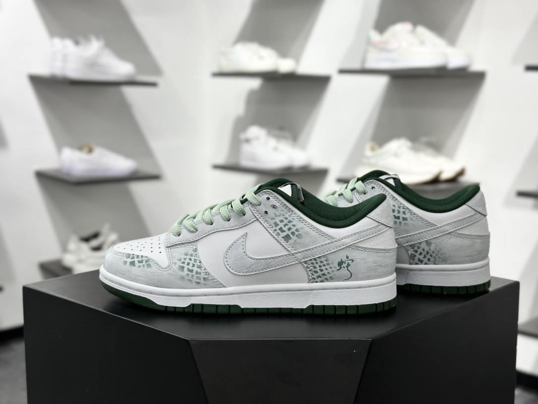 280 Nike Dunk Low 森林之子 国风 白绿   DD1391-101