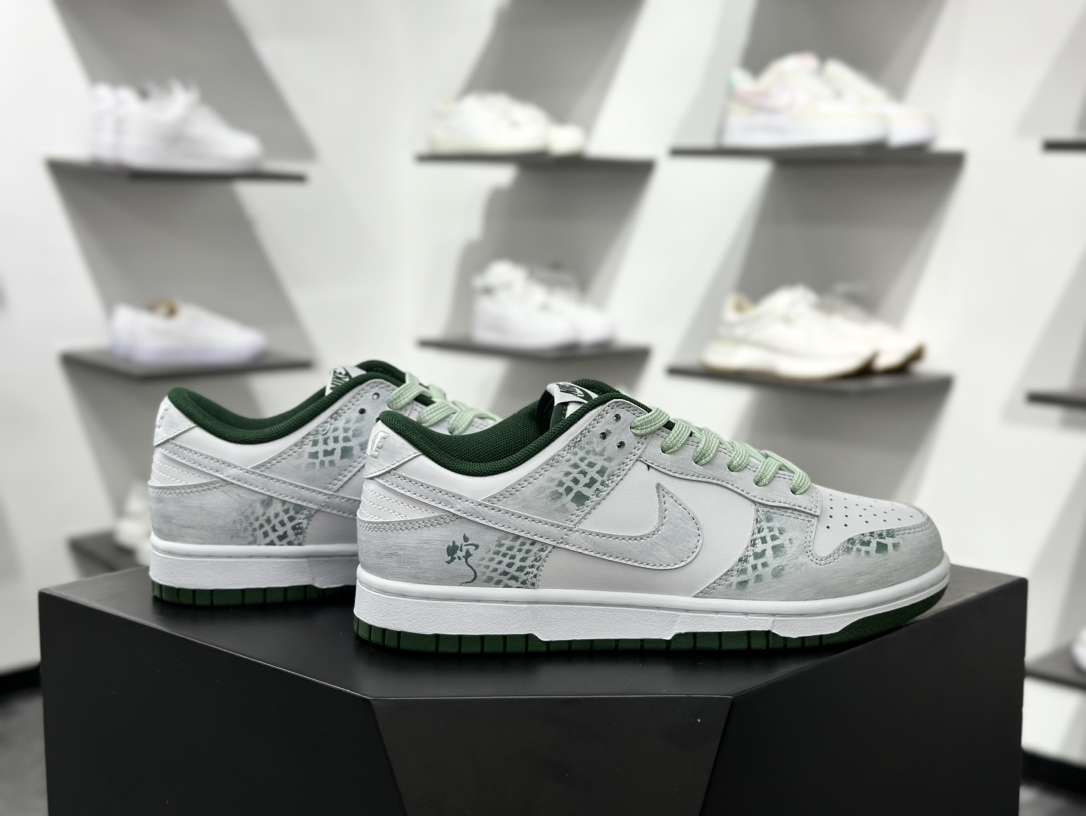 280 Nike Dunk Low 森林之子 国风 白绿   DD1391-101