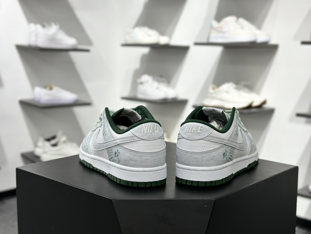 280 Nike Dunk Low 森林之子 国风 白绿   DD1391-101